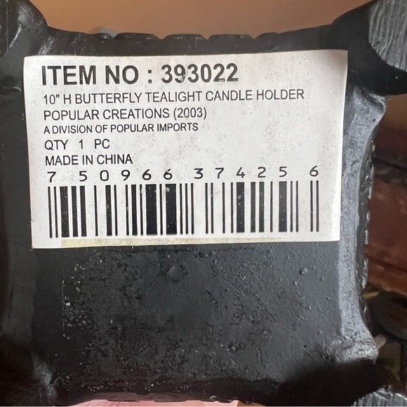 💚Monarch butterfly designed tea light holder - Picture 4 of 6